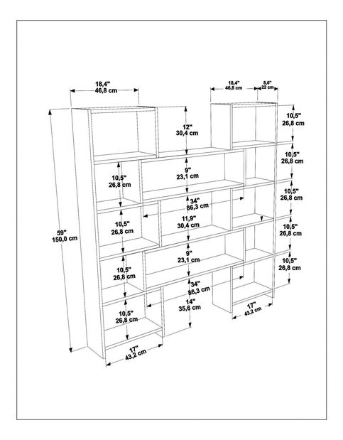 Regal Pops (crna + hrast)