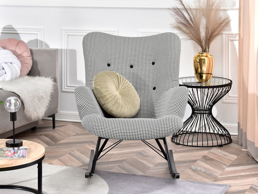 Hojdacie kreslo Laurentino (čierna)