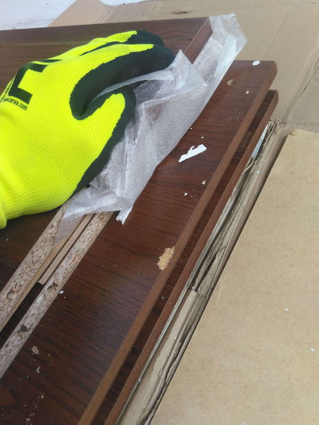 Noćni ormarić KENT EKOM 1S (kesten) *outlet moguća oštećenja