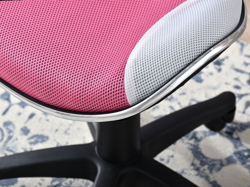 Scaun Catty (alb roz + negru)