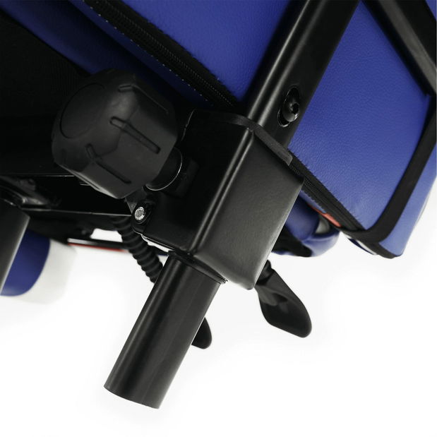 Uredska fotelja Casie (plava + červena)