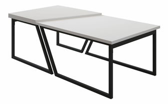 Set konferenčných stolíkov Veronico (biela)