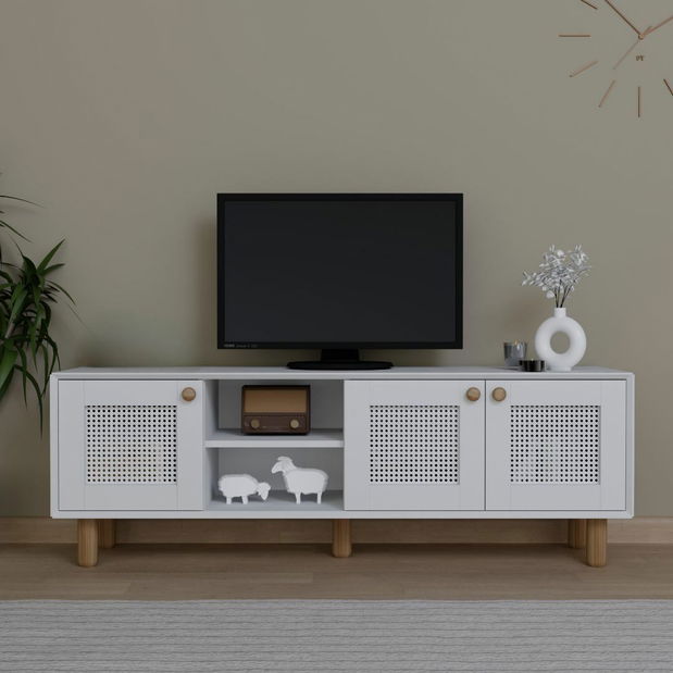 TV skrinka Bohema (biela)