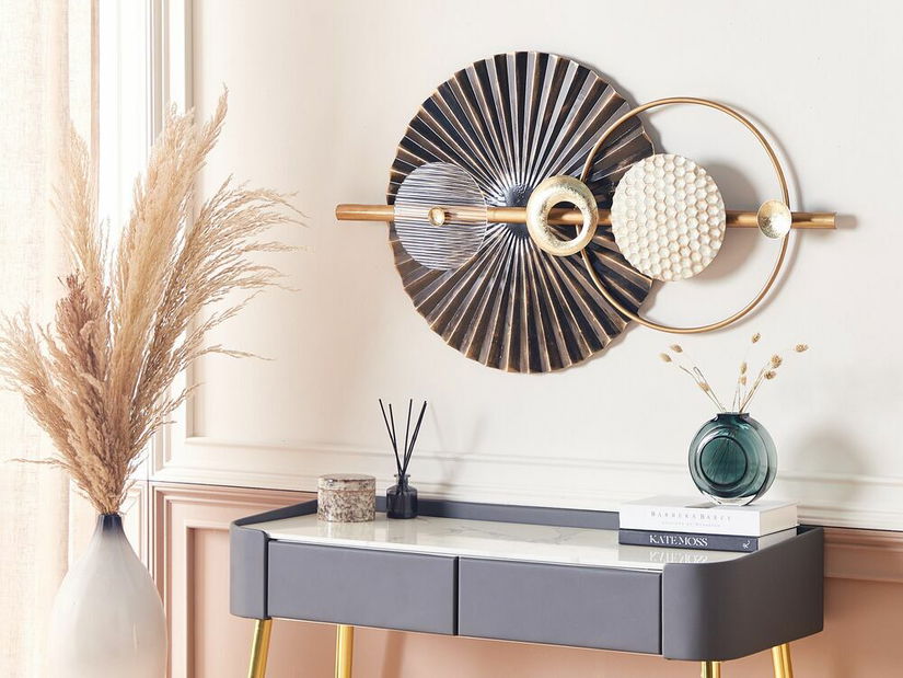 Nástenná dekorácia Rupinder (čierna) 