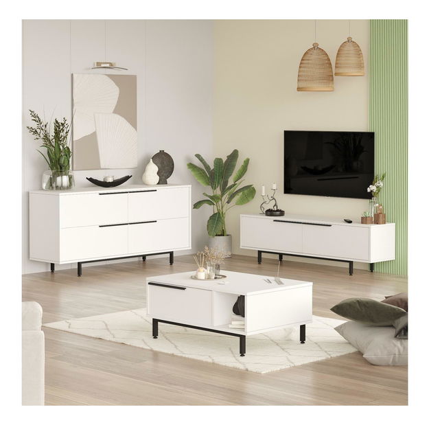 Set mobilier living Otto 20 (alb)