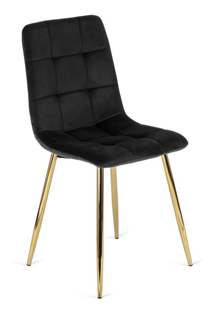 Scaun sufragerie Yuntendo (negru) 