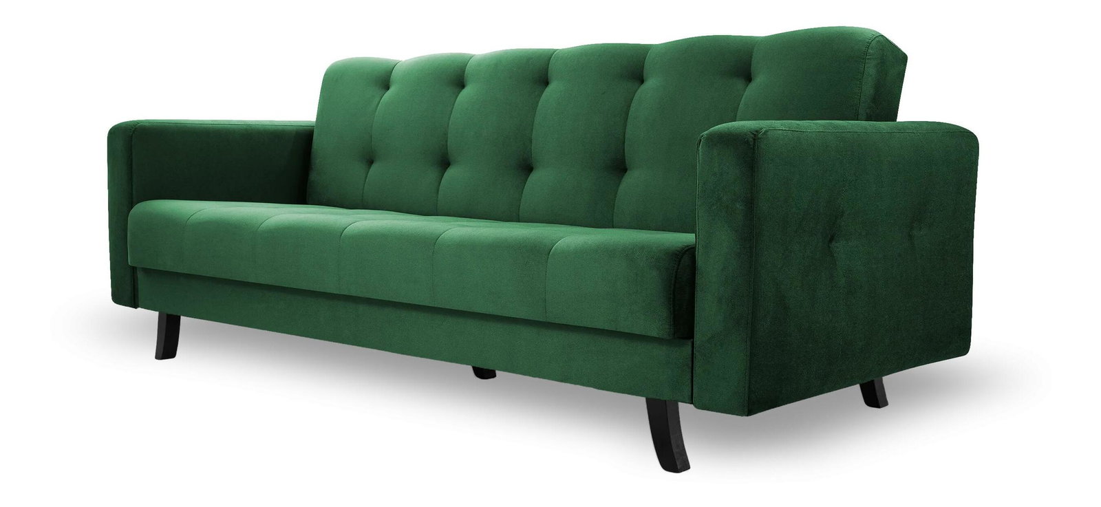 Pohovka trojsedačka Lisabona (tmavozelená) 