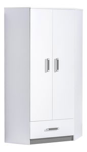 Kutni ormar za garderobu Trafia T02 siva)