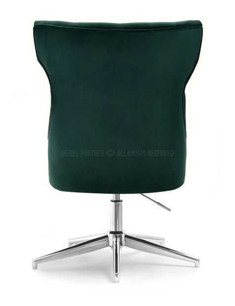 Fotel Elza (zöld + fekete)