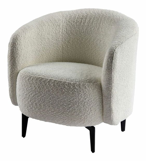 Relax fotel PRESS (fehér + fekete)