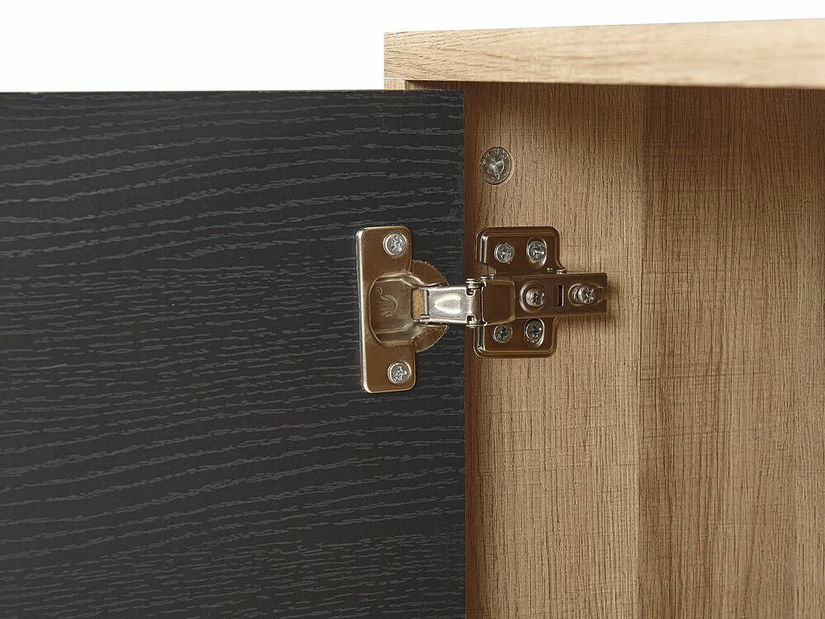 TV stolík/skrinka Moiza (svetlé drevo)