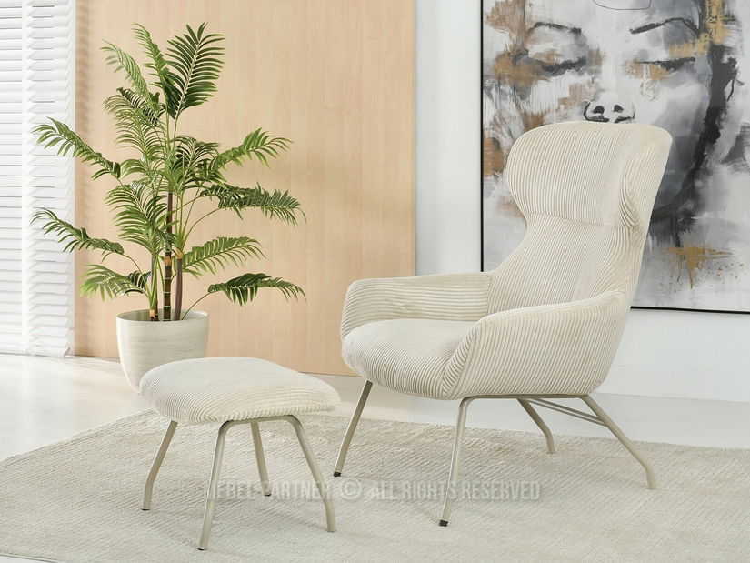 Fotelja Condor (svijetlobež + bež)