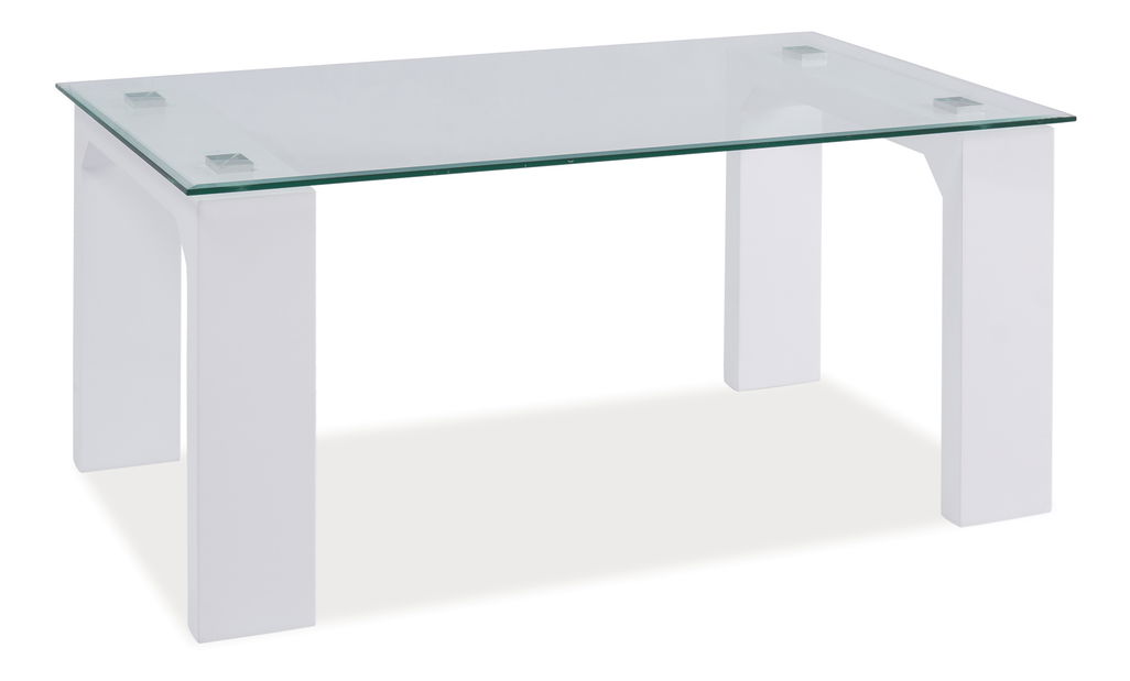 Konferenčný stolík Scarlet (lesk vysoký biely)