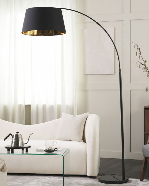 Stojanová lampa Yabas (čierna) 