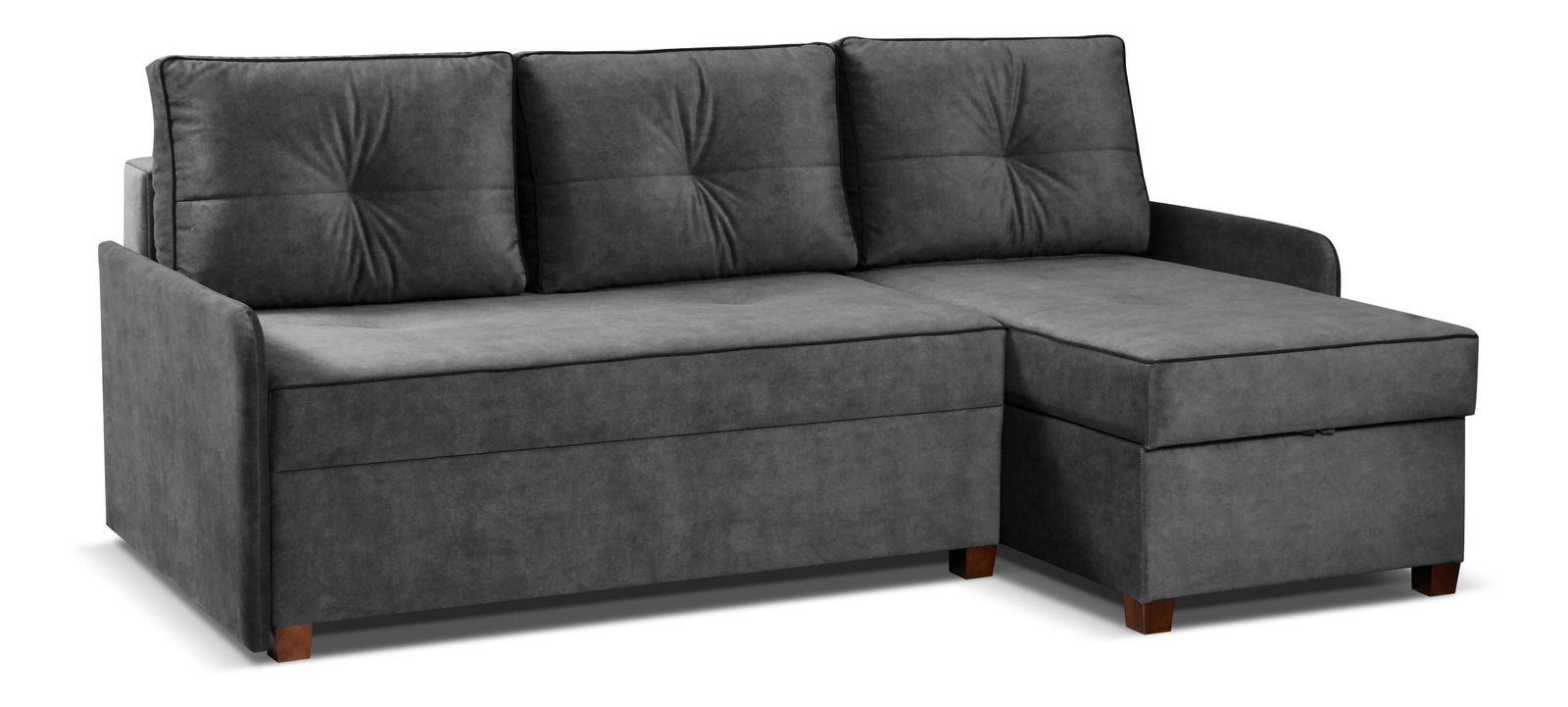 Sarok kanapé Mikel (szürke) P