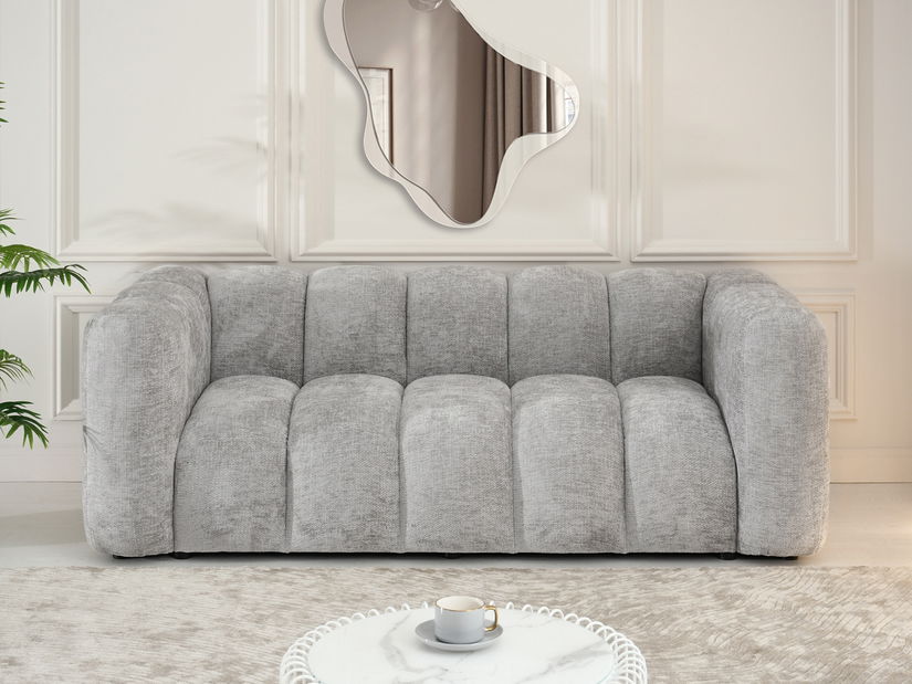 Pohovka dvojsedačka Ocupan (čierna)