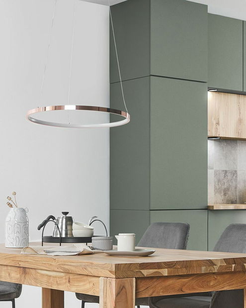 Függesztett lámpa Jorza (rózsa arany)