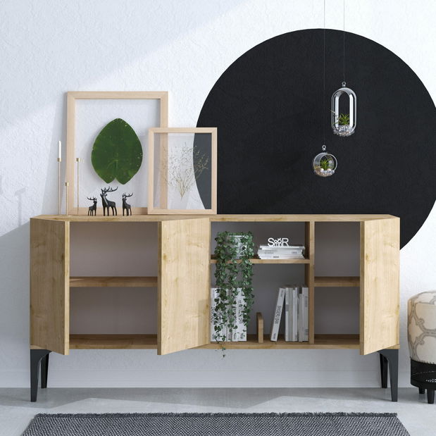 Dulap Aliex 5 (stejar safir)