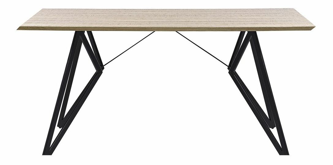 Blagovaonski stol BURGOS (za 6 osoba) (svijetlo drvo)