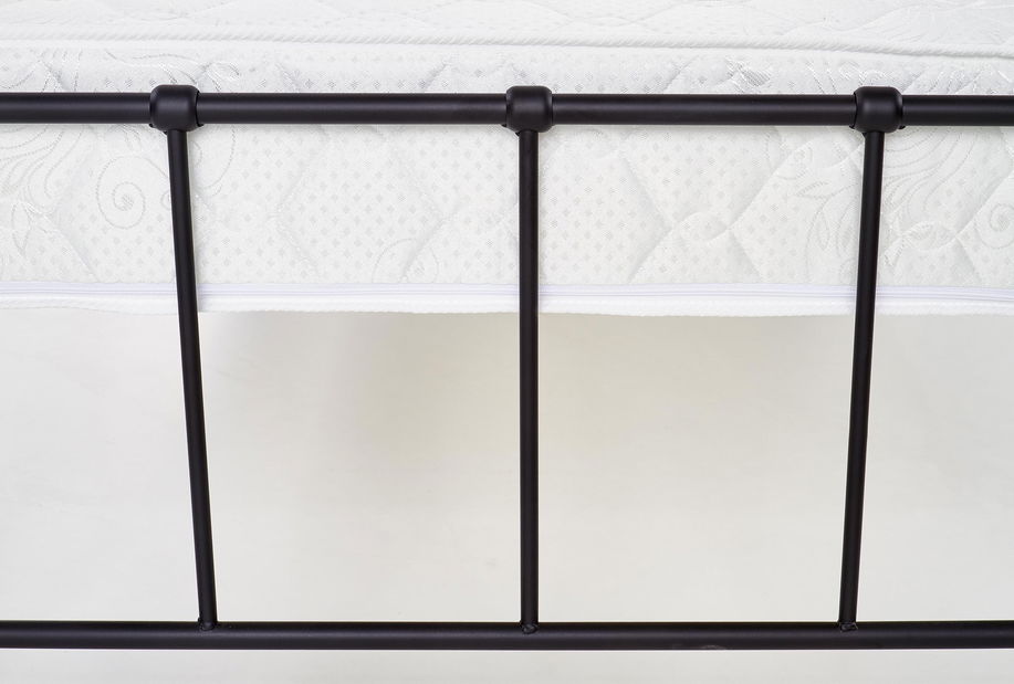Jednolôžková posteľ 120 cm Lashell 120 (bez matraca) (čierna)