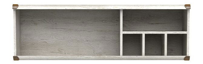 Polička BRW INDIANA JPOL 120 (Borovica Canyon)