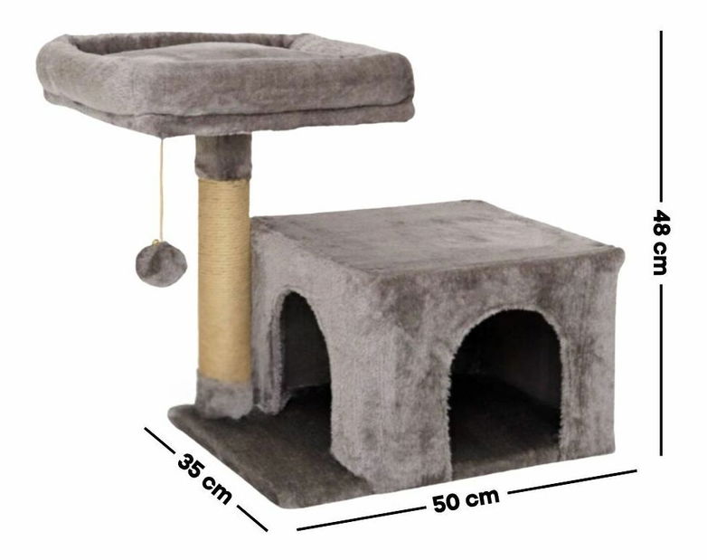 Škrabadlo pre mačky Caira (antracit)