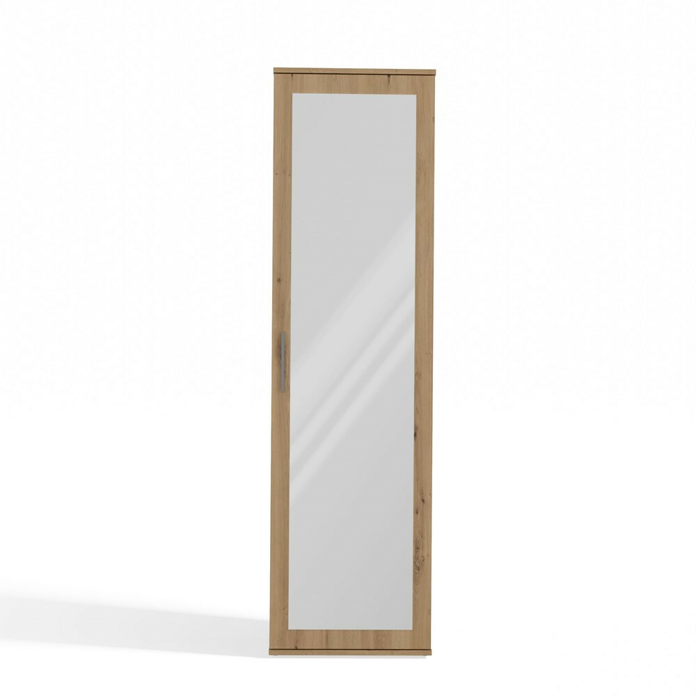 Dulap de haine Dialogos 1 (stejar artisan) (cu oglindă)