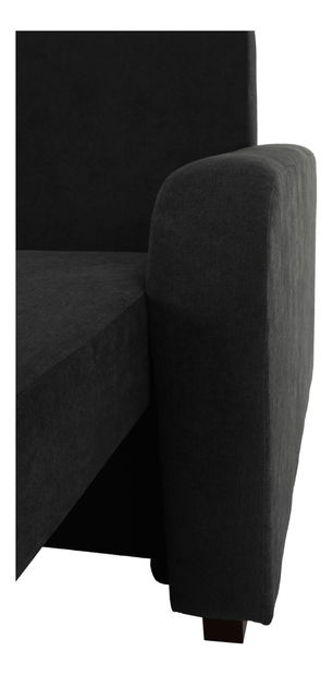 Rozkladacia pohovka Porta (tmavosivá)