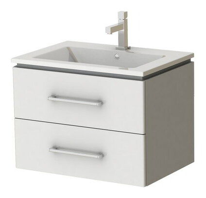 Kúpeľňová skrinka na stenu s umývadlom Juventa Zlata Zl-65 W