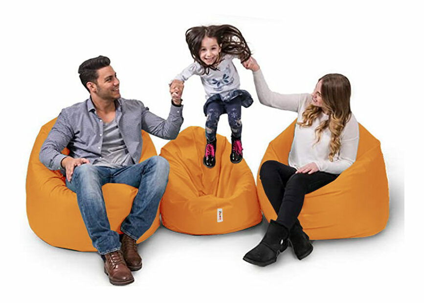 Fotoliu puf Iggy (Portocaliu)