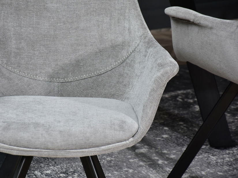 Szék Mirabell (szürke + fekete)