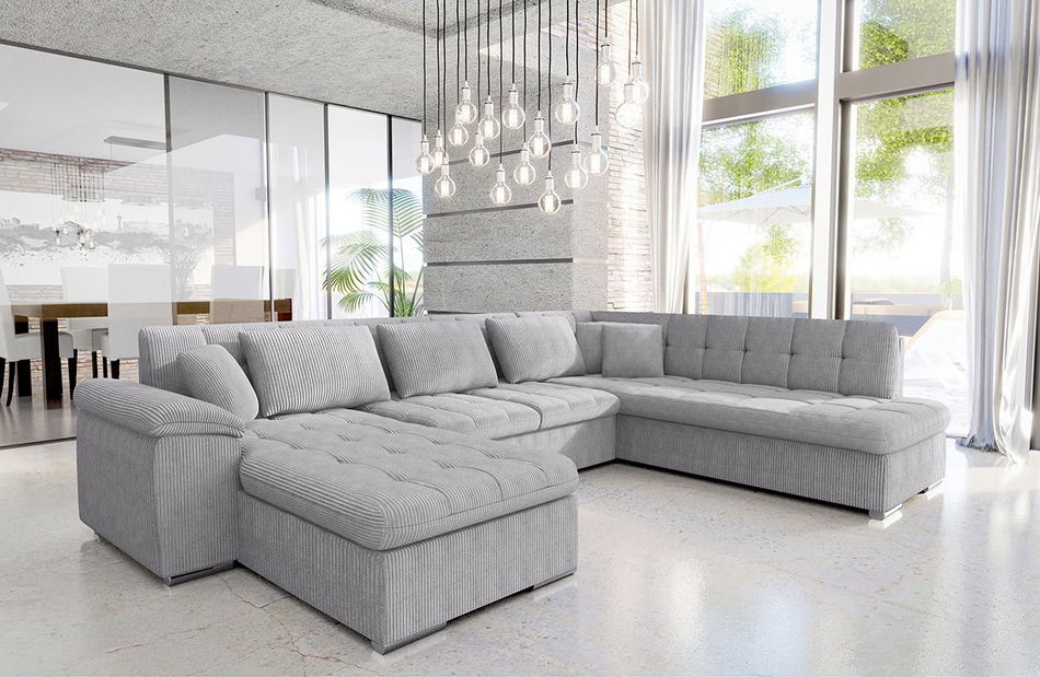 Colțar în formă de U Talia (gri deschis)