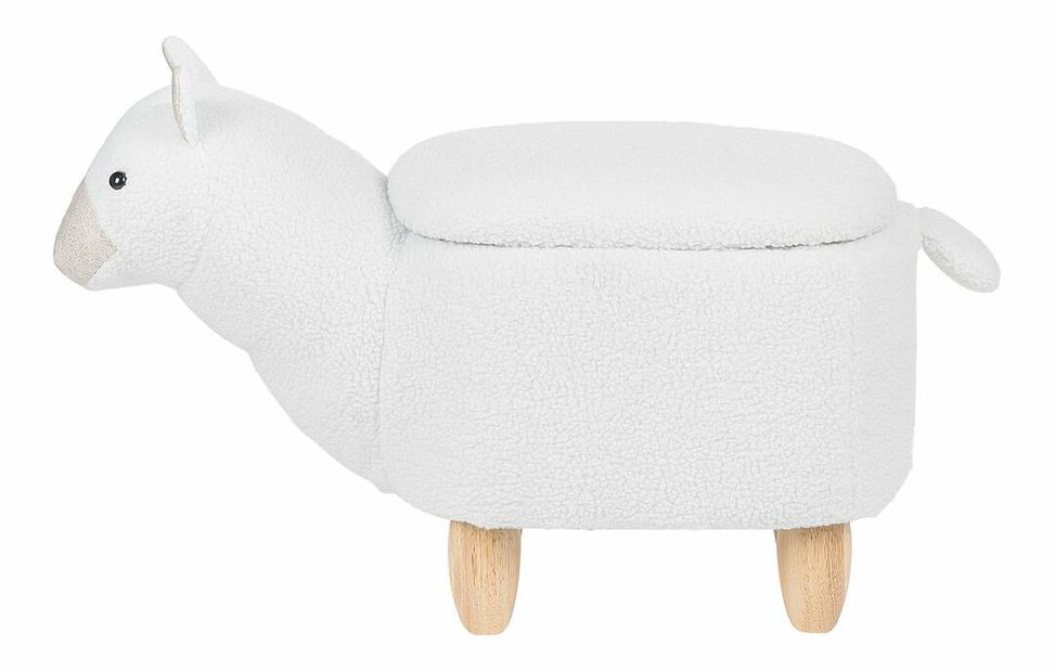 Taburetka Alak (biela)