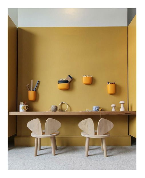 Set camera copiilor Micelli (pentru 2 deti) (maro)