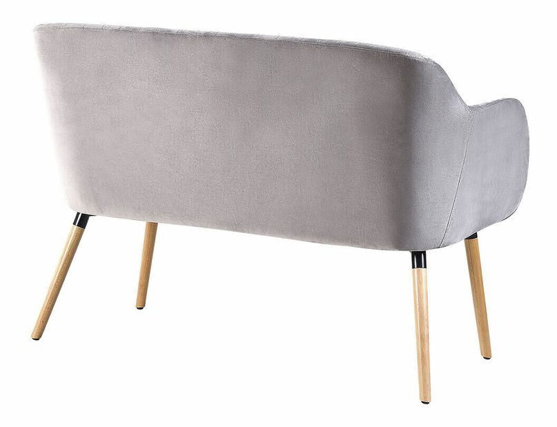 Pohovka dvojsedačka TORBY (sivá)