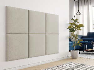 Čalúnený panel Pag 60x60 cm (béžová) *bazár