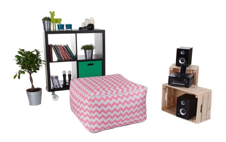 Taburete Cub Big (multicolor)