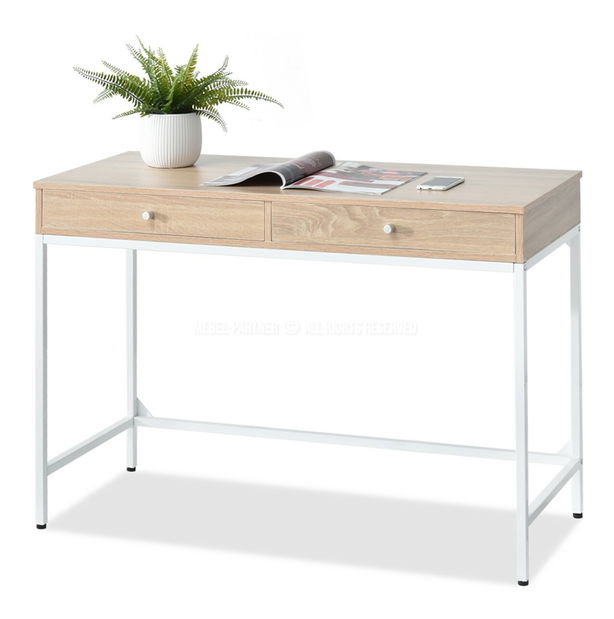 PC stolík Kaplan (dub + biela)