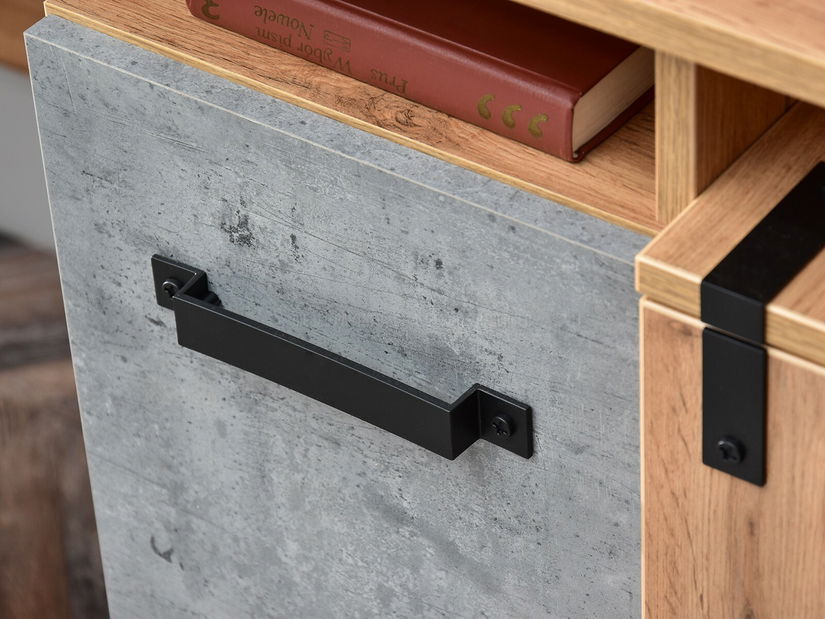 Set za dnevni boravak Subrayado 01 (hrast + crna)