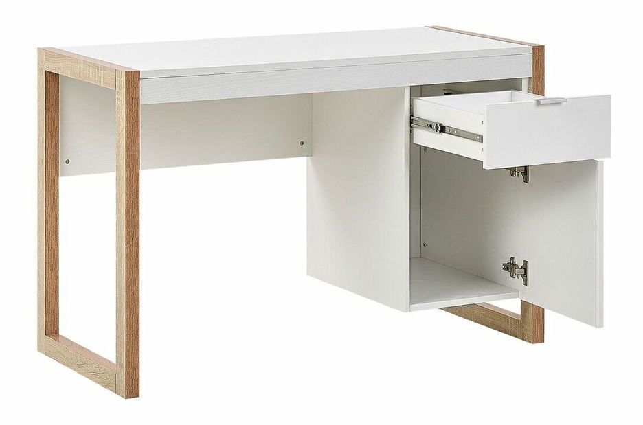 PC stolík Johsy (biela)