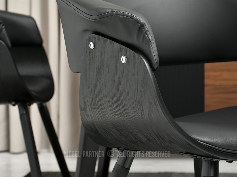 Stolička Enzo K (čierna)