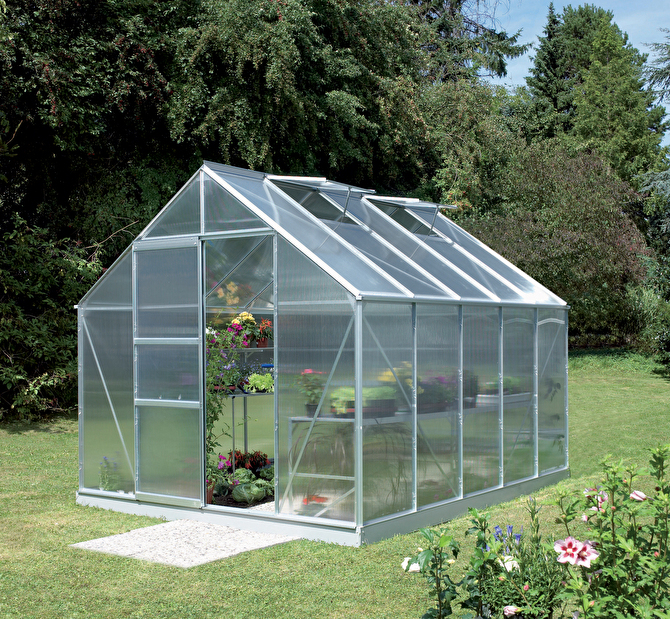 Stil clasic Greenhouse Neptune 8300 (policarbonat + aluminiu anodizat)