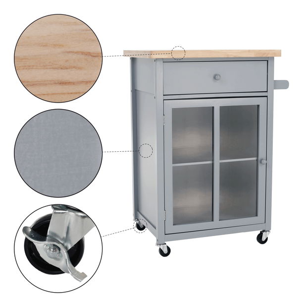 Tálalóasztal Markus (szürke)