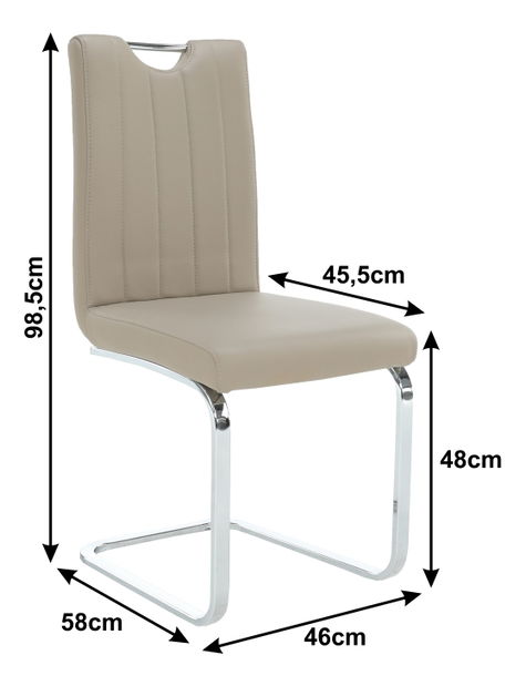 Jedálenská stolička Emori typ 3