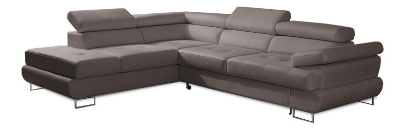 Rohová sedačka Bjorn P OTM-2 (sivohnedá) (L)