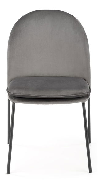 Blagovaonska stolica Kemis (siva + crna)