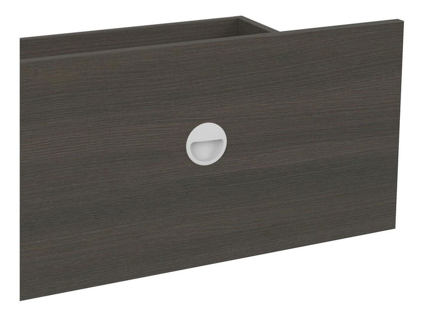 Ladice ispod kreveta Nepo Plus 160 cm (wenge) (3kom)