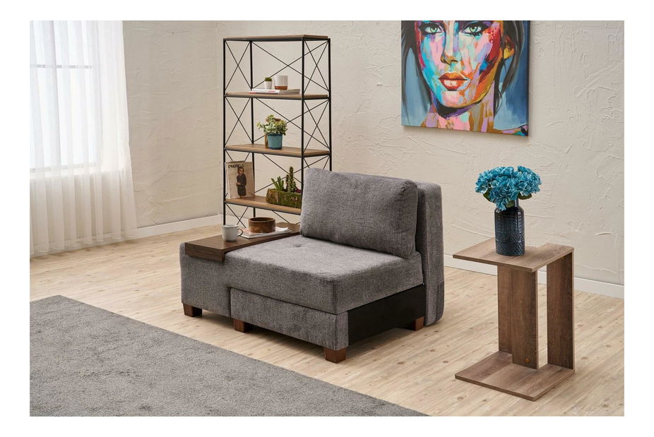 Fotoliu extensibil Perenilla C (S) (gri + Nuc)