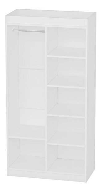 Šatníková skriňa Accer (biela)