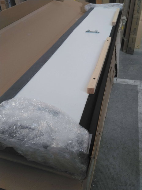 Franciaágy 160 cm Sonden (szürke) (tárolóhellyel) (ágyráccsal) *bazár